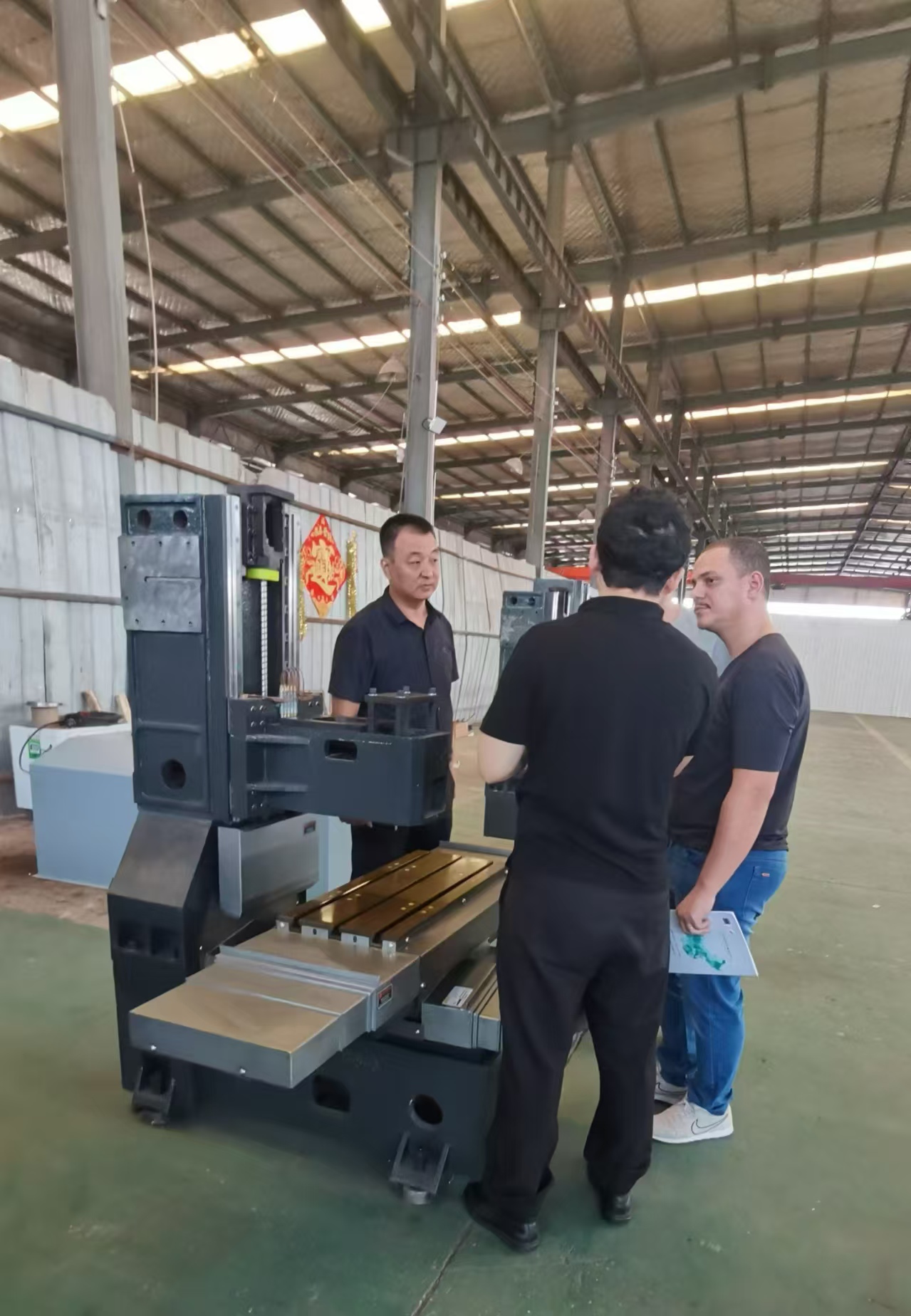 外商來廠考察加工中心