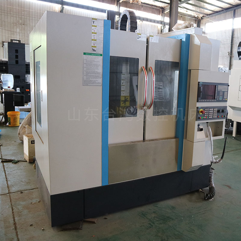 XK450數控銑床試件中