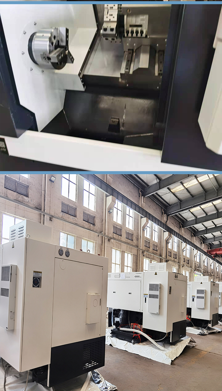 T56-1000Y車(chē)削復(fù)合中心雙主軸動(dòng)力刀塔帶Y數(shù)控車(chē)床斜導(dǎo)軌車(chē)銑復(fù)合