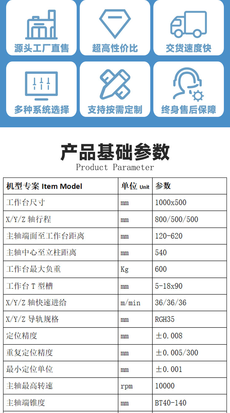 vmc850加工中心廠家直銷高速模具加工中心小型立式數控加工中心